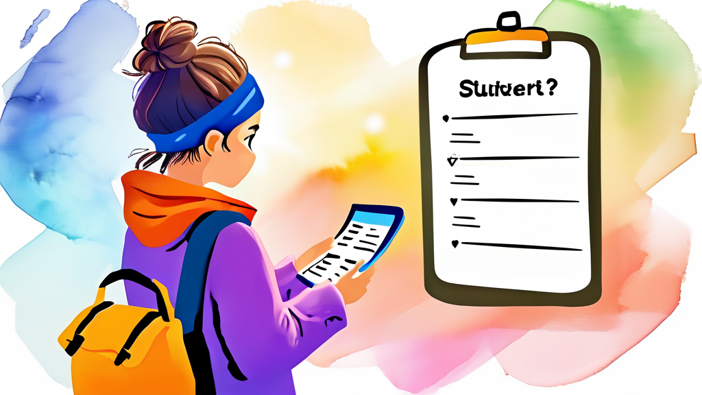 신청 전 꼭 확인해야 할 사항 (watercolor 스타일)