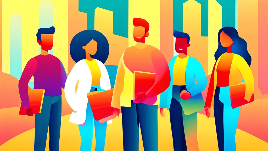 취업 지원금, 무엇이든 알려드립니다 (cartoon 스타일)