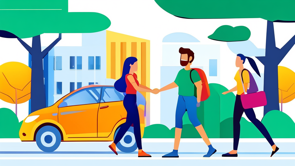 취업 면접 교통비 지원, 어떤 정책인가요? (cartoon 스타일)