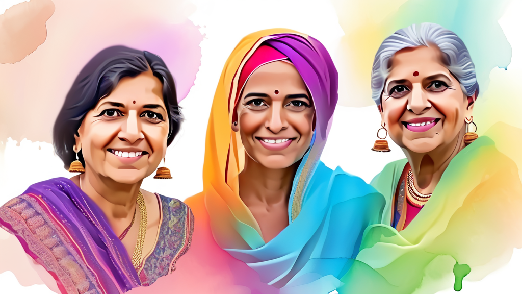 중장년 취업 지원 프로그램: 무엇을 지원하나요? (watercolor 스타일)