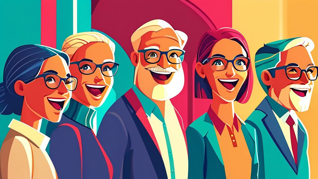 나에게 맞는 지원 프로그램 찾기: 대상 및 자격 요건 (cartoon 스타일)