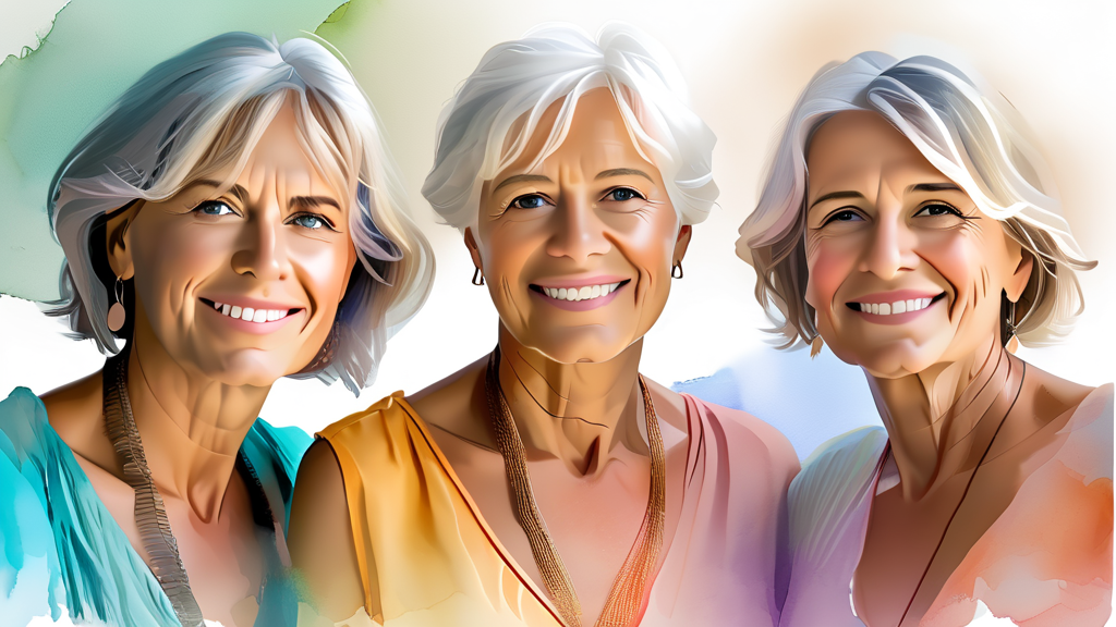 재취업 지원 제도 완벽 가이드: 정부 혜택부터 성공 전략까지 5 중장년, 여성: 연령별 맞춤 재취업 지원 전략 (watercolor 스타일)