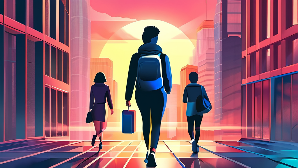 국비지원 교육 신청 자격 및 필수 준비물 (illustration 스타일)