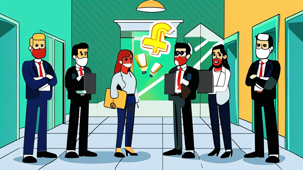 부정수급 사례와 처벌 (cartoon 스타일)