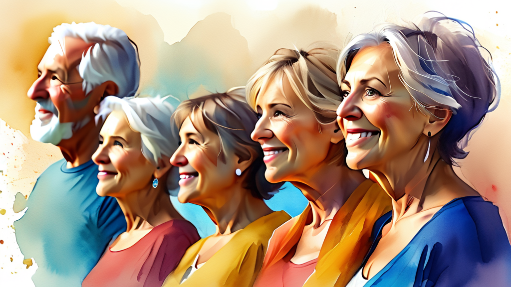 취업 지원 프로그램, 어떤 종류가 있나요? (watercolor 스타일)