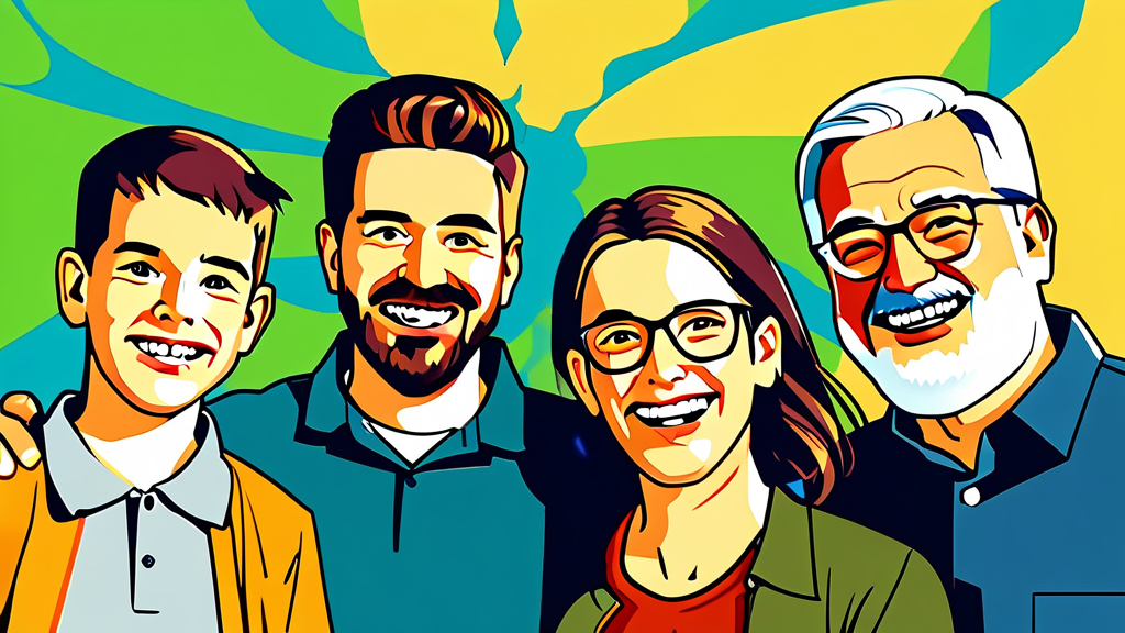 2024년 자녀장려금, 누가 받을 수 있나요? (cartoon 스타일)