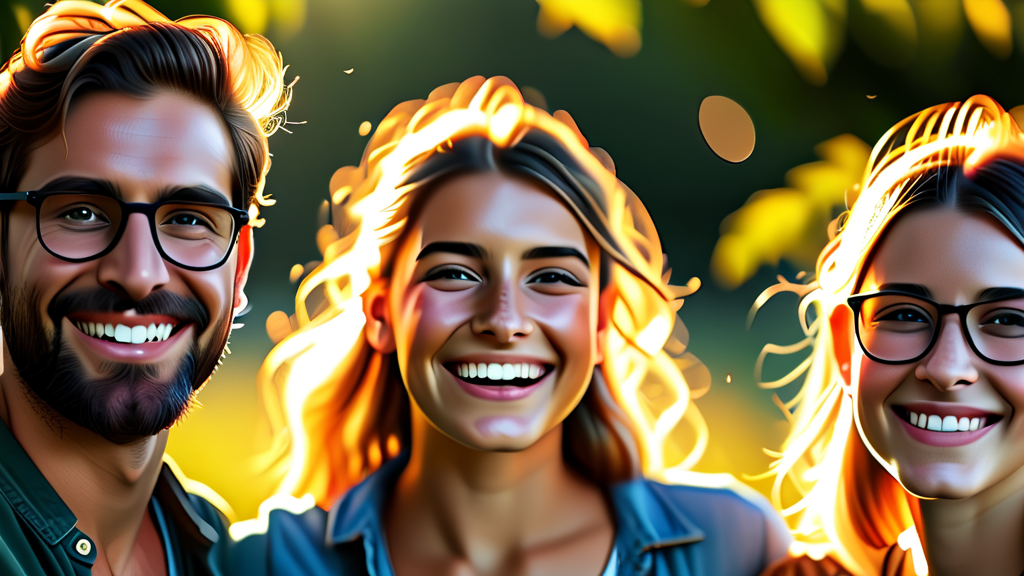 건강한 삶을 위한 의료 지원 혜택 (realistic 스타일)