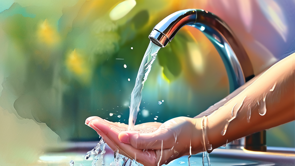 저소득층 및 사회적 배려 대상자를 위한 혜택 (watercolor 스타일)