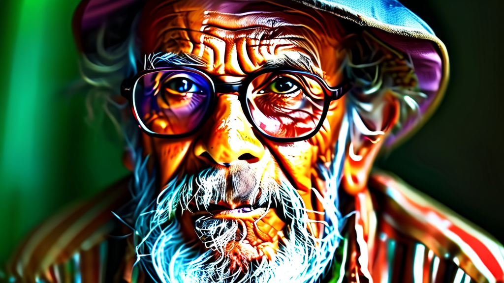 어르신 일자리 및 사회 참여 지원 (realistic 스타일)