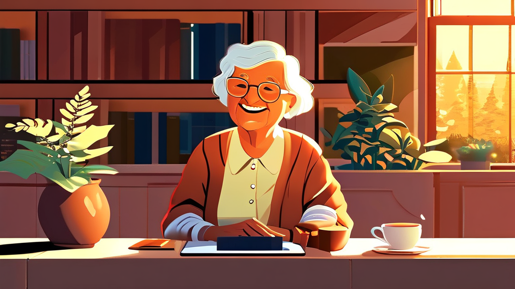 복지 혜택 신청 방법 및 정보 확인 가이드 (illustration 스타일)