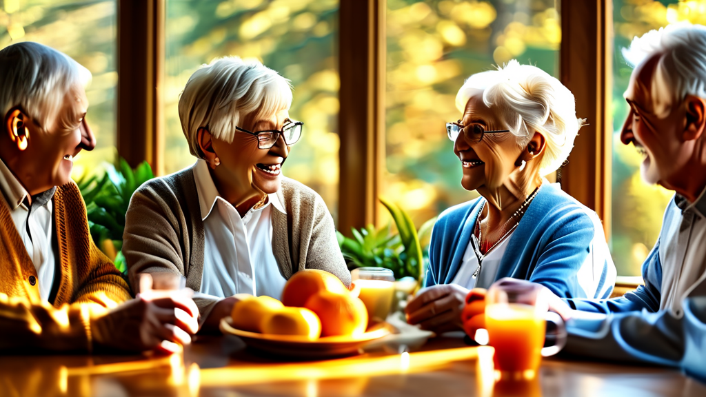 다양한 장기요양 서비스 종류와 활용법 (realistic 스타일)