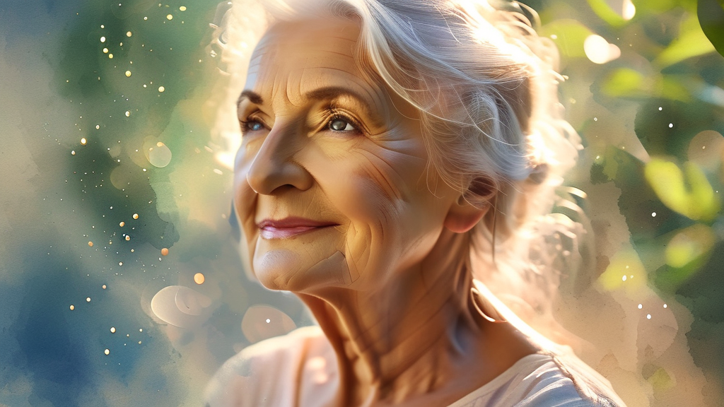 노인 의료비 지원 제도의 중요성 (watercolor 스타일)