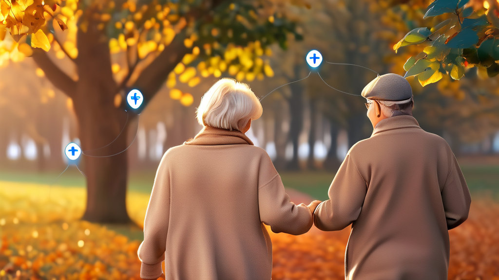 실종 예방 및 정서 지원: 안전하고 편안한 일상 만들기 (realistic 스타일)