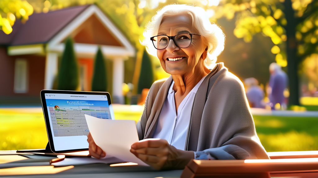 기초연금 신청 방법, 단계별 상세 가이드 (realistic 스타일)