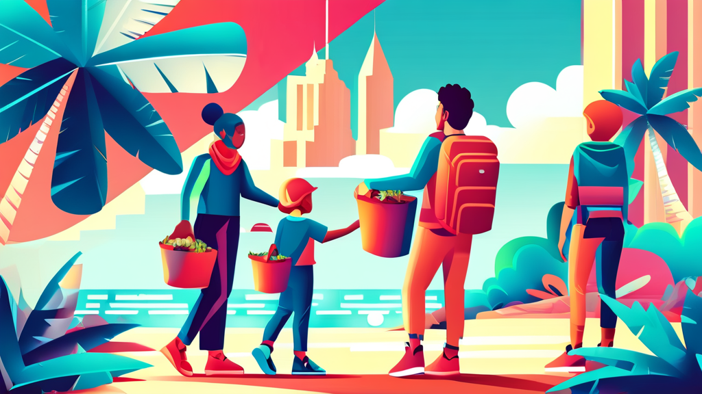 자산 형성의 기회: 목돈 마련 지원 제도 (illustration 스타일)